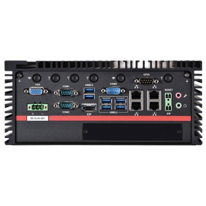 MiTAC MX2-10ADP Embedded AI computer, Intel Alder/Raptor Lake-S Core-i processor, 8 USB, HDMI, VGA, DP, 4x 2.5G LAN
